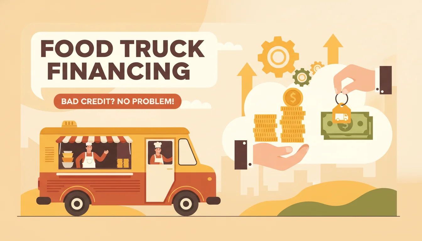 Food Truck Financing with Bad Credit - financing options and rates