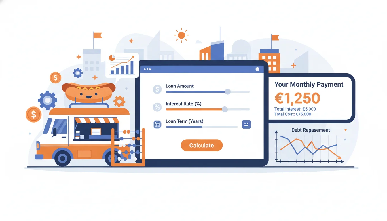 Food Truck Financing Calculator - financing options and rates
