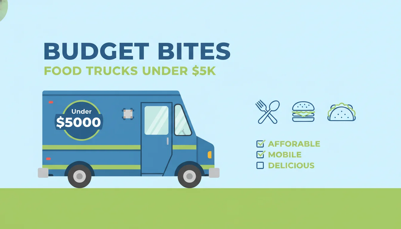 Used Food Trucks for Sale Under $5,000 (2026)