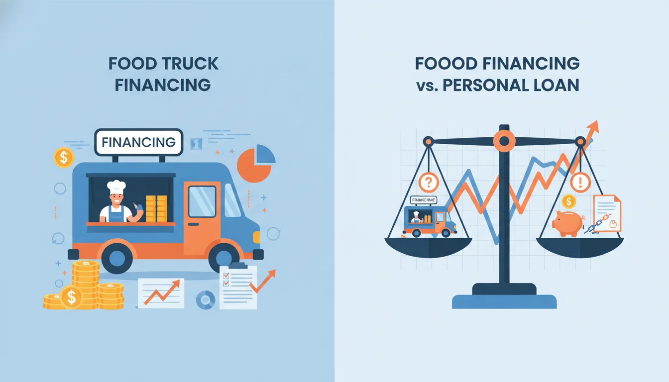 Food Truck Financing vs Personal Loan