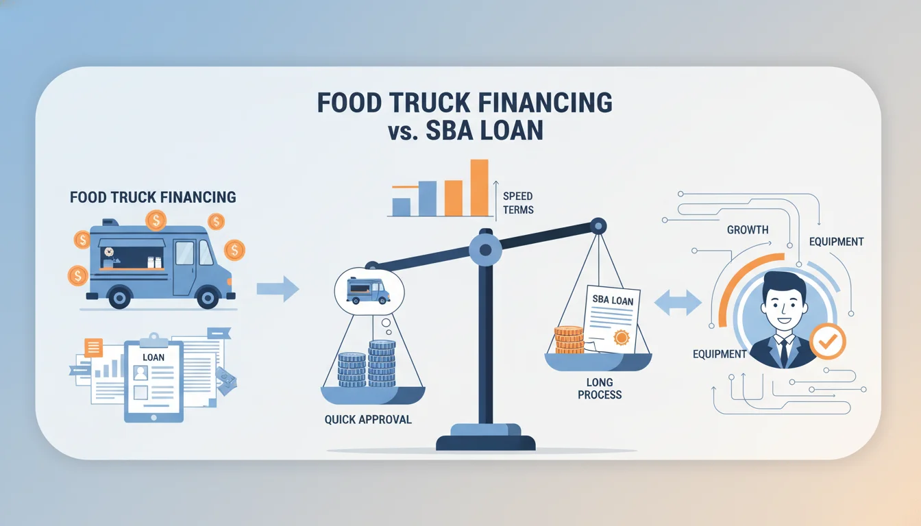 Food Truck Financing vs SBA Loan