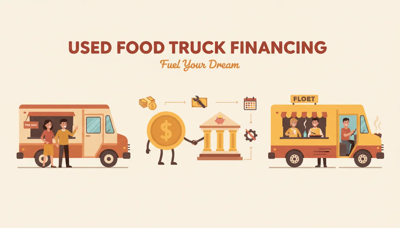 Used Food Truck Financing - financing options and rates